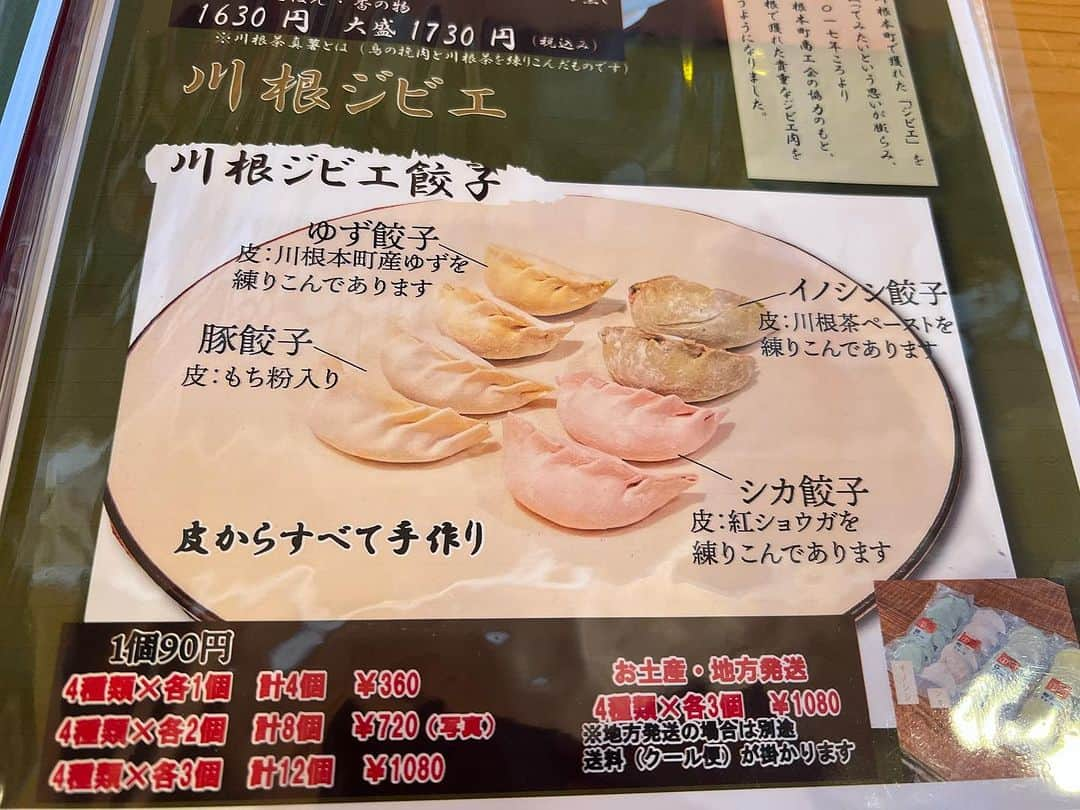 高松いくさんのインスタグラム写真 - (高松いくInstagram)「🍵🥟  川根本町の食旅😋 地元の役場の職員さんが教えてくださってお店✨  和彩食堂「川根あけぼの」✨  餃子の皮には、 川根茶ペーストが練り込まれた「イノシシ餃子」😳 や川根本町産ゆずを練り込んだ「ゆず餃子」✨ 美味しい➕出てきた餃子の羽根にビックリ🫢✨ とくに ゆず餃子は🥟ハマりそう‼️  とろろのねっっとりが凄く、 食べ応えがあります(　ﾟдﾟ)✨ 今まで食べたとろろは そばに絡みやすい感じでお箸から🥢するっと抜けていくとろろが多かったけど このとろろは、お箸でとろろと蕎麦を絡めたら ズッシリ✨ お箸に乗ったとろろ全部塊で食べられるぐらい しっかり系とろろ😍 美味しかったーーー‼️  とろろは 栄養の吸収促進✨ 血行促進✨ 疲労回復✨  旅のお供に最高な効果ですね〜😋✨  もちろん‼️ 蕎麦は、茶そば✨川根本町のお茶の蕎麦です🍵  美味しさに感動したのはもちろん 人が... 温かかった(´༎ຶོρ༎ຶོ`) キッチンから聞こえて来る 店主さんの声もスタッフさんの声も お見送りしてくださる皆様の笑顔も(´༎ຶོρ༎ຶོ`) 団体バスの準備で忙しそうだったのに...  凄いな〜忙しい時に こんな雰囲気って事は 普段からなんだろうな。  優しいおいしい時間を過ごしました❤️  営業時間 昼の部　Lunch　 12:00～15:00 ​ 夜の部　Dinner　17:30～20:00(LO19:00) It is only a reservation at night. ​ 定休日Regular holiday　 毎週火曜日(臨時休業あり） Every Tuesday 店舗情報 ​​和彩食堂あけぼの   〒428-0313 静岡県榛原郡川根本町上長尾842-4  ℡：0547-56-0102 mobile：090-4155-0446  #川根本町 #静岡 #sup #cruising の帰り　#食旅  #ランチ #寄り道  #旅　#旅行 #japan #food #japanesefood  #茶そば #餃子　#どろろ #蕎麦  #美味しい」11月21日 20時46分 - iku_takamatsu_trip_sup_yoga