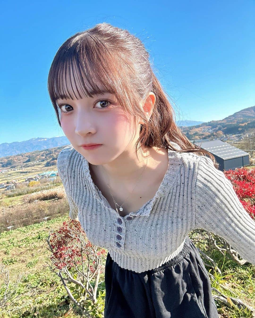 のインスタグラム：「長野空気美味しい」