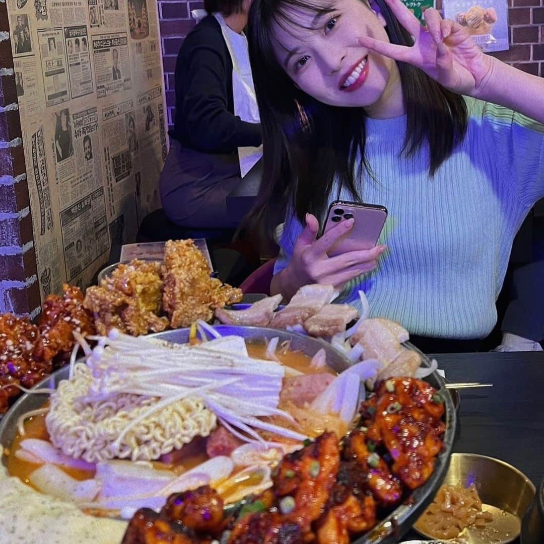 木下彩音さんのインスタグラム写真 - (木下彩音Instagram)「韓国料理食べた日🤤💕  お腹いっぱい幸せ〜」11月21日 21時16分 - ayane.kinoshita