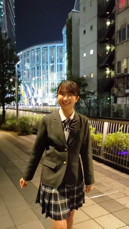 西川実花のインスタグラム：「😙🌙  #08#jc3#ljc#15yearsold#中学生#制服」