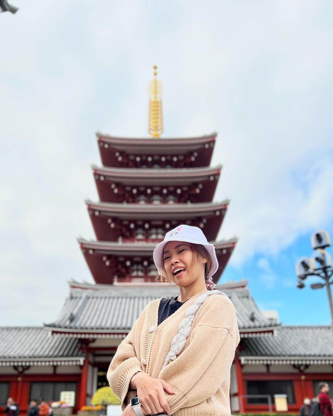 ONE チャンピオンシップ 日本公式アカウントのインスタグラム：「Welcome to Japan @natwondergirl 🇯🇵 . “ワンダーガール”が日本旅行を満喫中🤩  #ONEチャンピオンシップ」