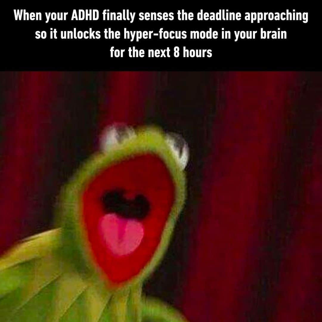 9GAGさんのインスタグラム写真 - (9GAGInstagram)「fast mode activated  - #adhd #deadline #memes #9gag」11月21日 22時02分 - 9gag