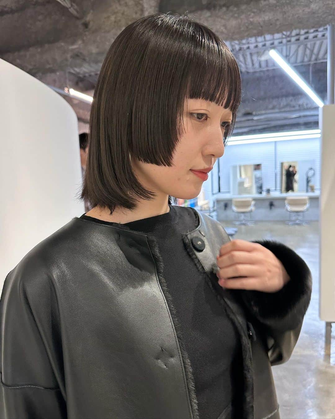 高橋忍のインスタグラム：「僕はトップにしてたよ、psycho cut 🪃🦔」