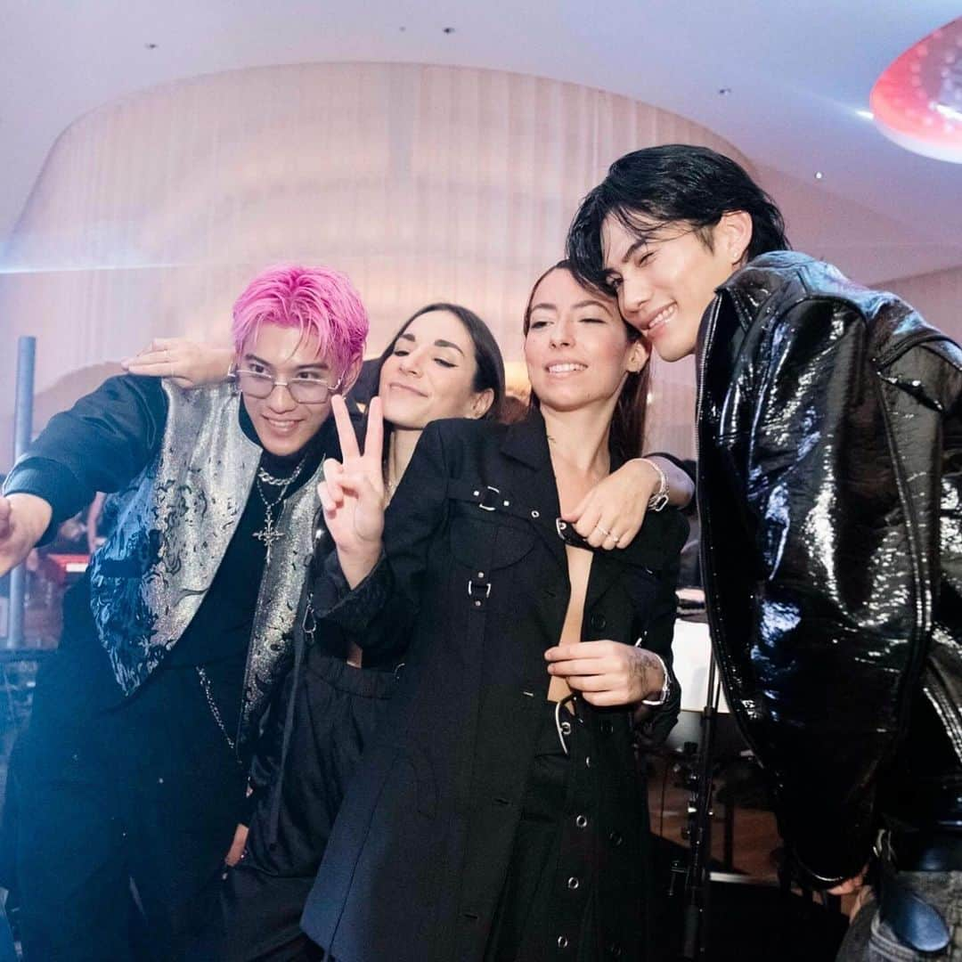 井上大和のインスタグラム：「Such a great night with 🇮🇹🤝🇯🇵@gioliandassia @champagneaddiction   Thank you @wosakahotel ❤️‍🔥」