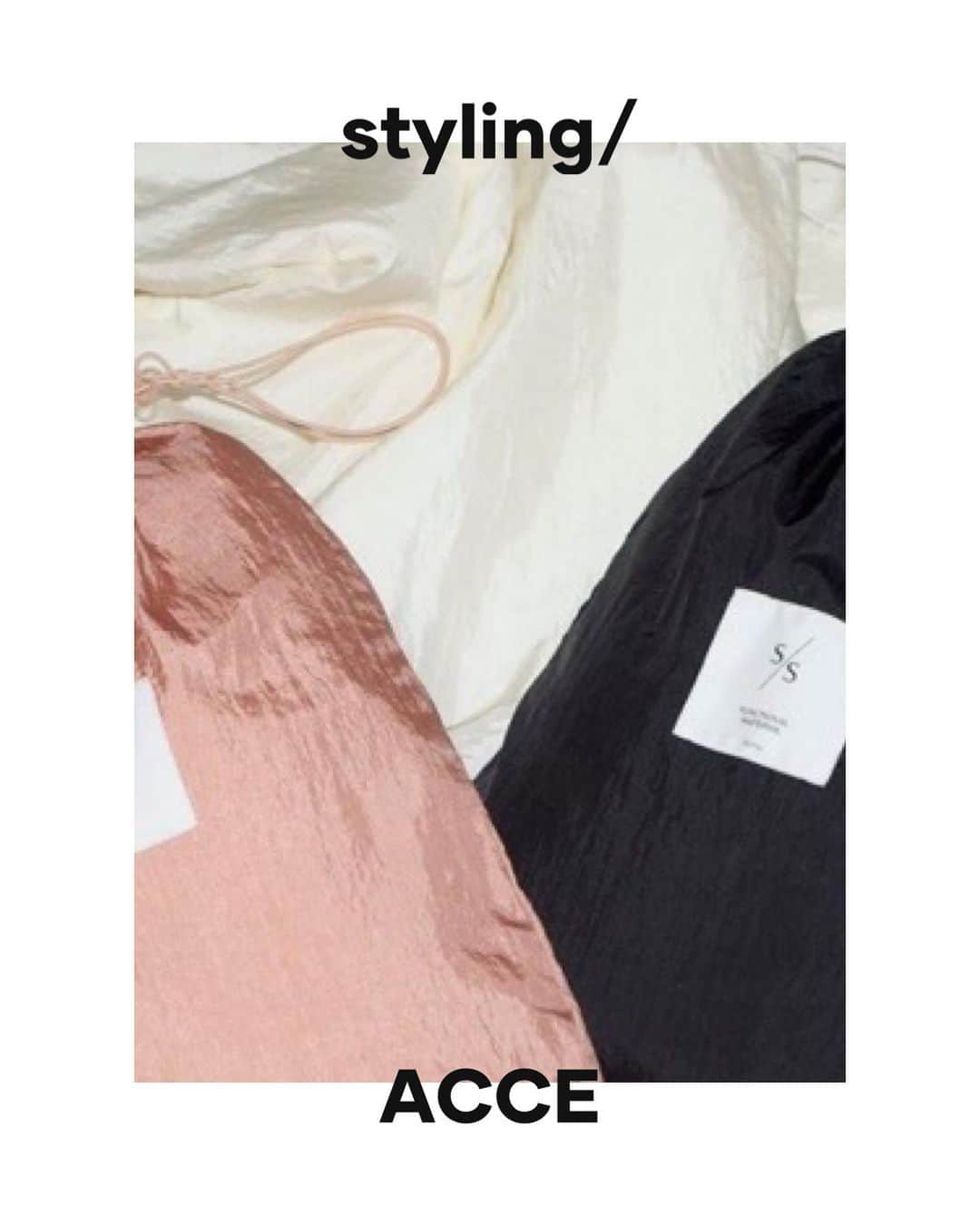 styling/のインスタグラム：「_ styling/ accessories  高機能素材ライン @sbys_jp   【s/s】＜ウォッシャブル・光吸収発熱＞ パディングストール ¥20,900  フロントスナップをとめてケープとして、片方のスリットに通してマフラーとしても楽しめる大判ストール。 抜群の暖かさと軽さが魅力です。 ポーチ付きで持ち運びしやすいのも嬉しいところ。  ■光吸収発熱 ■ウォッシャブル 太陽光を吸収して発熱・保温する素材を使用した軽くて防寒性の高いアイテム。マシーンウォッシャブル。 ※洗濯時にはタグに記載の洗濯表記をご確認ださい。  #styling #styling_ #sbys #stole #accessories #23aw」