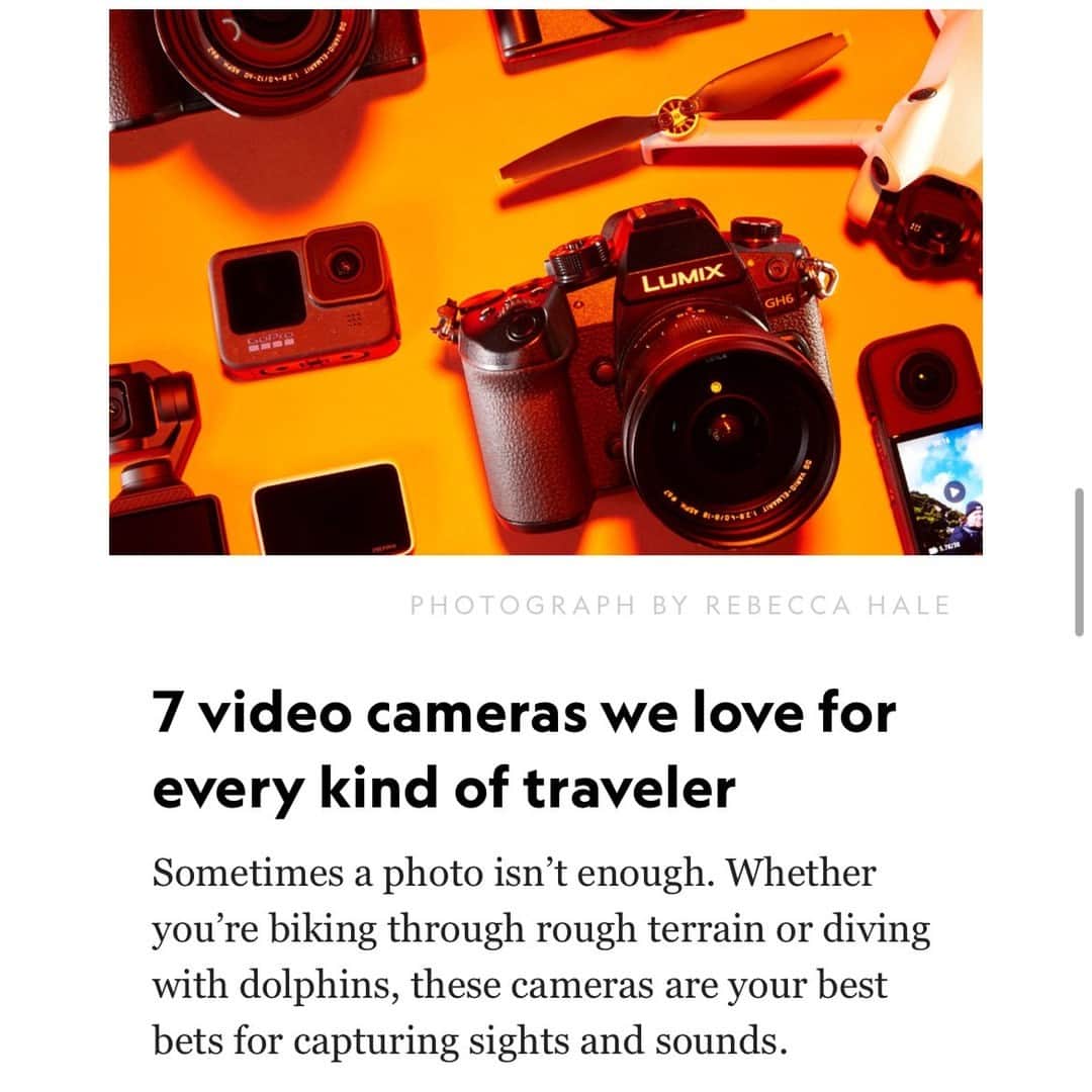 Panasonicのインスタグラム：「Beauty is in the eye of the beholder ... and also @lumixusa's G9II + GH6 📸  Thanks for the feature @natgeo! Get the full scoop at the link in our bio.」