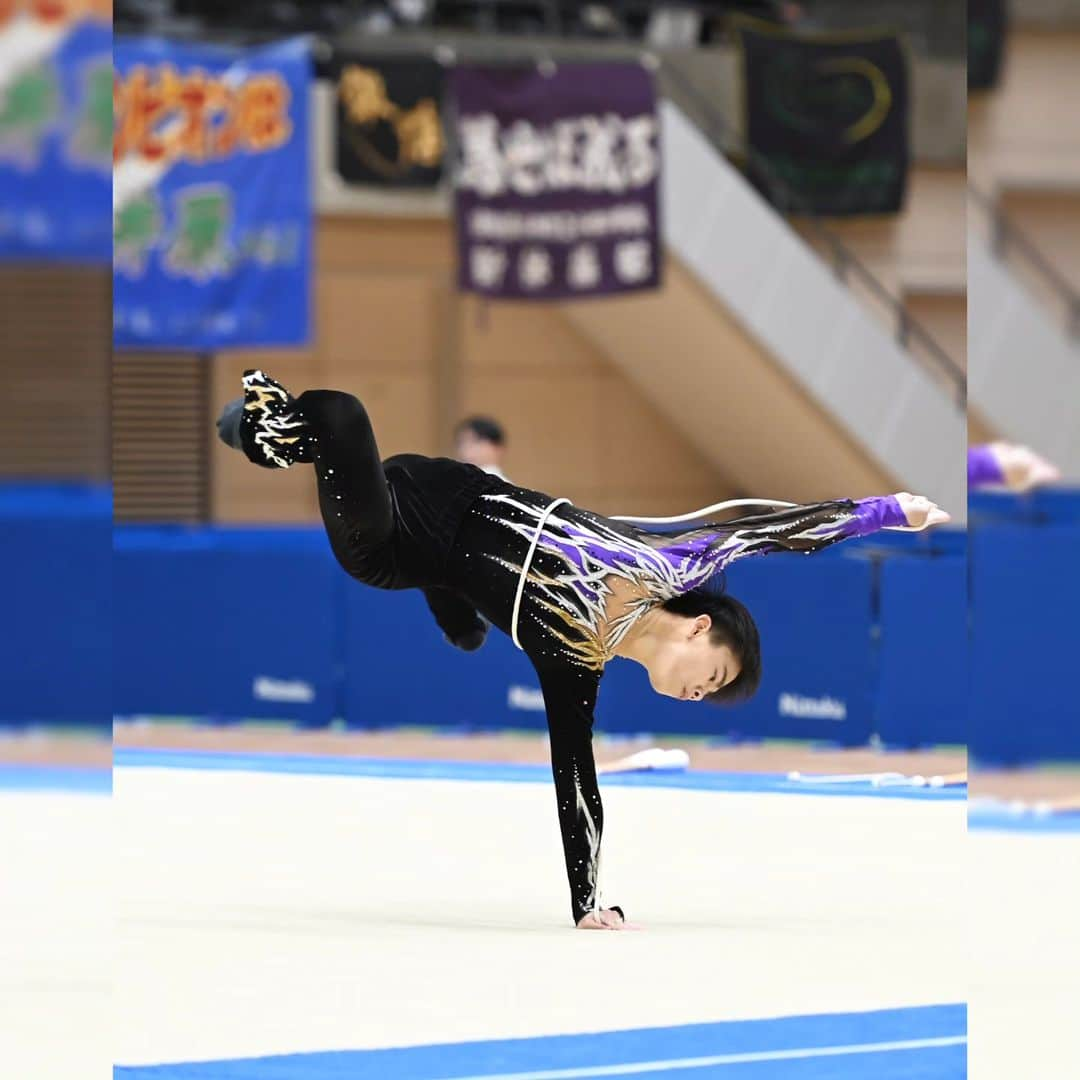 日本体操協会のインスタグラム：「ChacottCHAMPIONSHIPS第41回全日本ジュニア新体操選手権大会🇯🇵11/17-19 * 個人種目別結果  男子　ロープ 🏆優勝 #村山颯  2位 #丸山一休  3位 #中澤陸   大会情報ページ👉️ https://www.jpn-gym.or.jp/rhythmic/event/35005/  #全日本ジュニア新体操 #2023RGChacott #新体操 #rhythmicgymnastics #男子新体操 #mensrhythmicgymnastics」