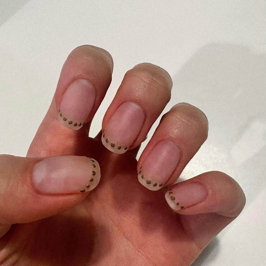 藤田美里のインスタグラム：「. . #selfnail」