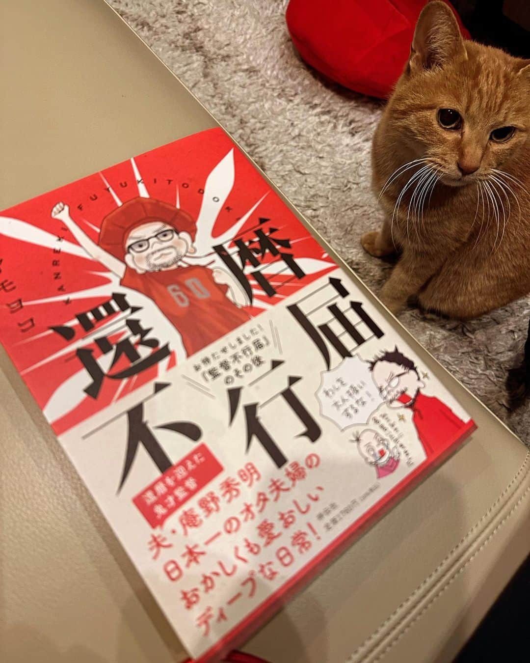 二ノ宮知子さんのインスタグラム写真 - (二ノ宮知子Instagram)「モヨっちの新刊届いた！ 監督の「還暦不行届」。庵野監督、もう還暦かぁー。 中身は今回は文章エッセイ。読み始めたばかりですがとても面白いです！😂ほんと面白くて可愛い夫婦ですね。」11月21日 23時54分 - tomokoninomiyaa