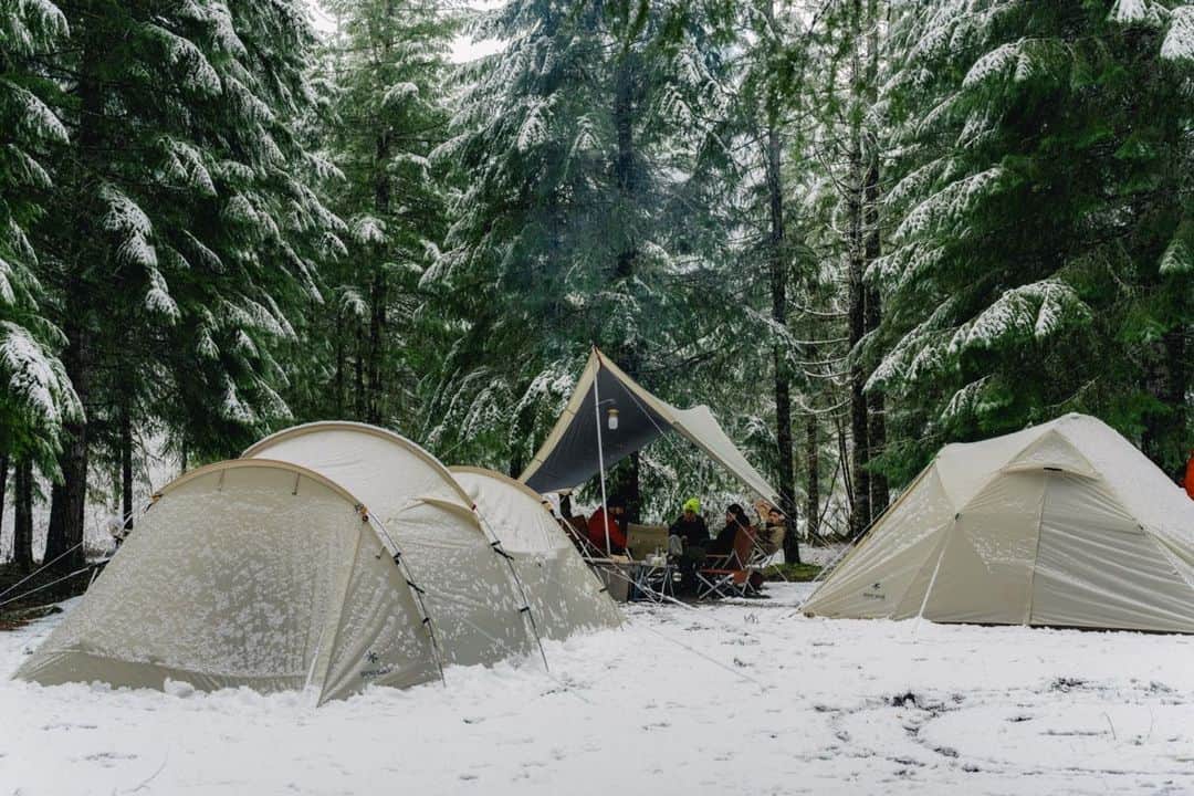 Snow Peak USAのインスタグラム：「Escape the busyness and embrace nature's peace and quiet.」