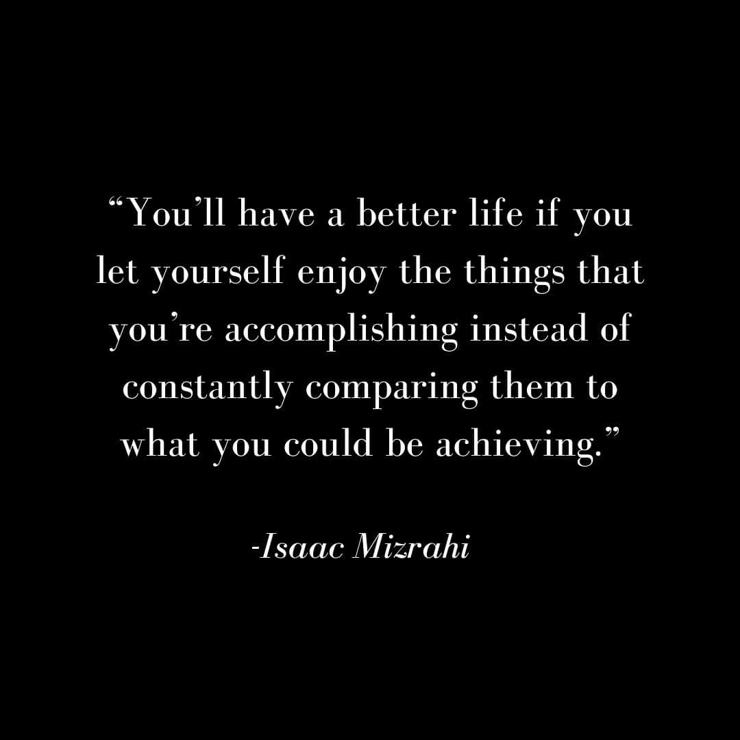 アイザックミズラヒさんのインスタグラム写真 - (アイザックミズラヒInstagram)「Happy Tuesday! Kick off your week with some encouraging words from Isaac. 🖤」11月22日 3時12分 - isaacmizrahiny