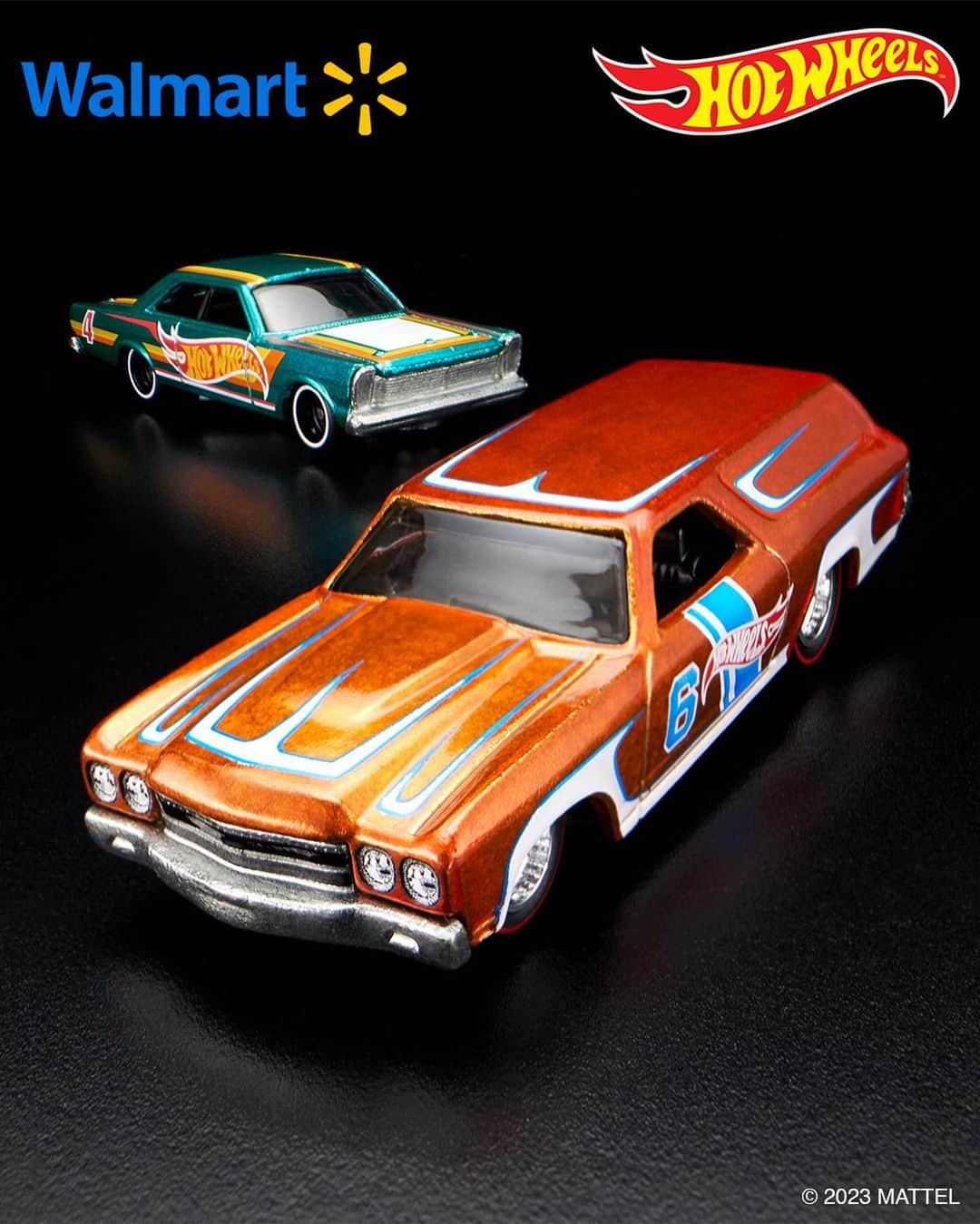 Hot Wheelsさんのインスタグラム写真 - (Hot WheelsInstagram)「Ready to rev up your collection?! This ’65 Ford Galaxie or '70 Chevelle Delivery could be yours when you buy $20 of Hot Wheels die-cast at Walmart.   #HotWheels」11月22日 3時08分 - hotwheelsofficial