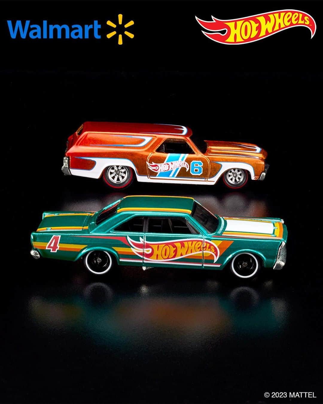 Hot Wheelsさんのインスタグラム写真 - (Hot WheelsInstagram)「Ready to rev up your collection?! This ’65 Ford Galaxie or '70 Chevelle Delivery could be yours when you buy $20 of Hot Wheels die-cast at Walmart.   #HotWheels」11月22日 3時08分 - hotwheelsofficial