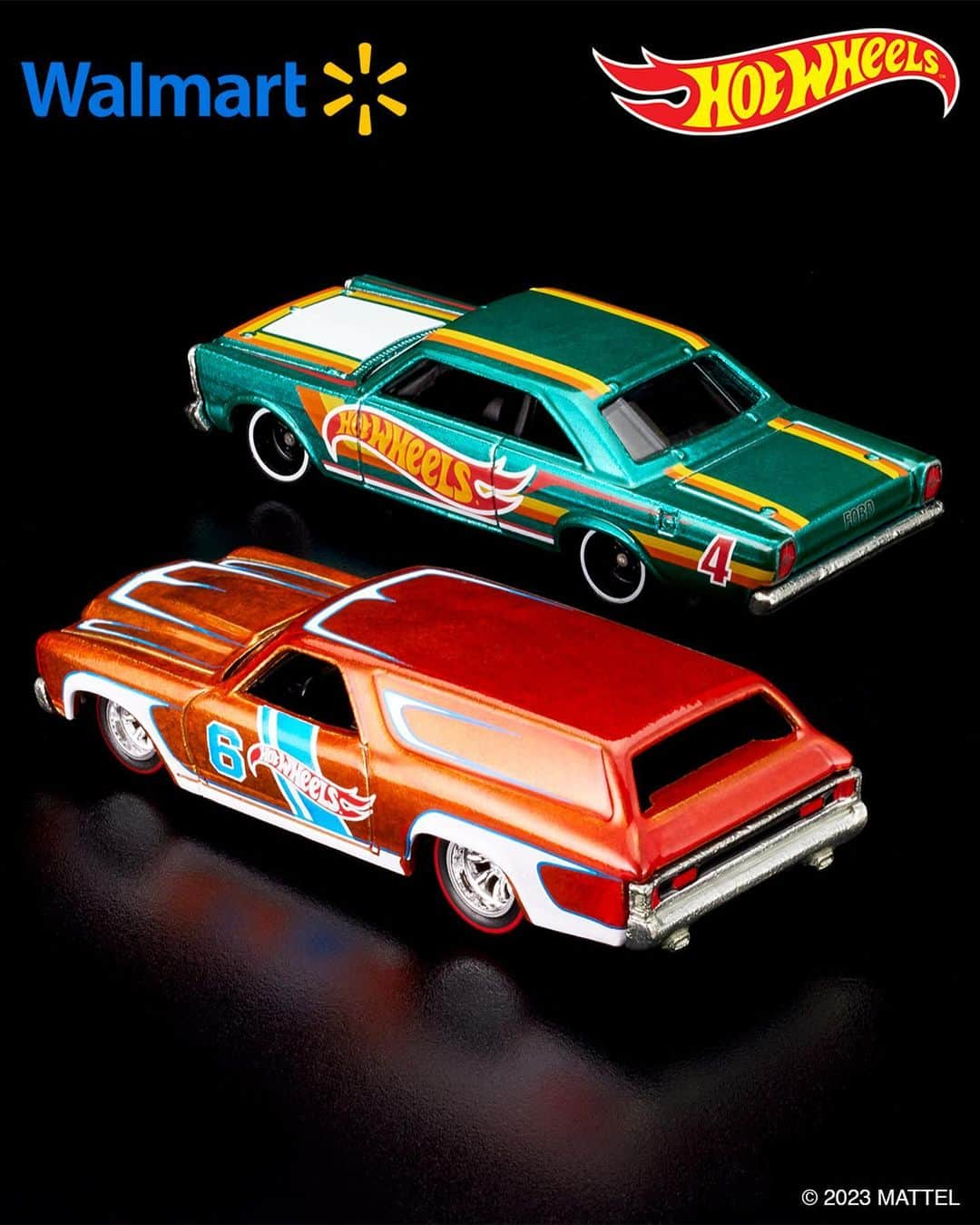 Hot Wheelsさんのインスタグラム写真 - (Hot WheelsInstagram)「Ready to rev up your collection?! This ’65 Ford Galaxie or '70 Chevelle Delivery could be yours when you buy $20 of Hot Wheels die-cast at Walmart.   #HotWheels」11月22日 3時08分 - hotwheelsofficial