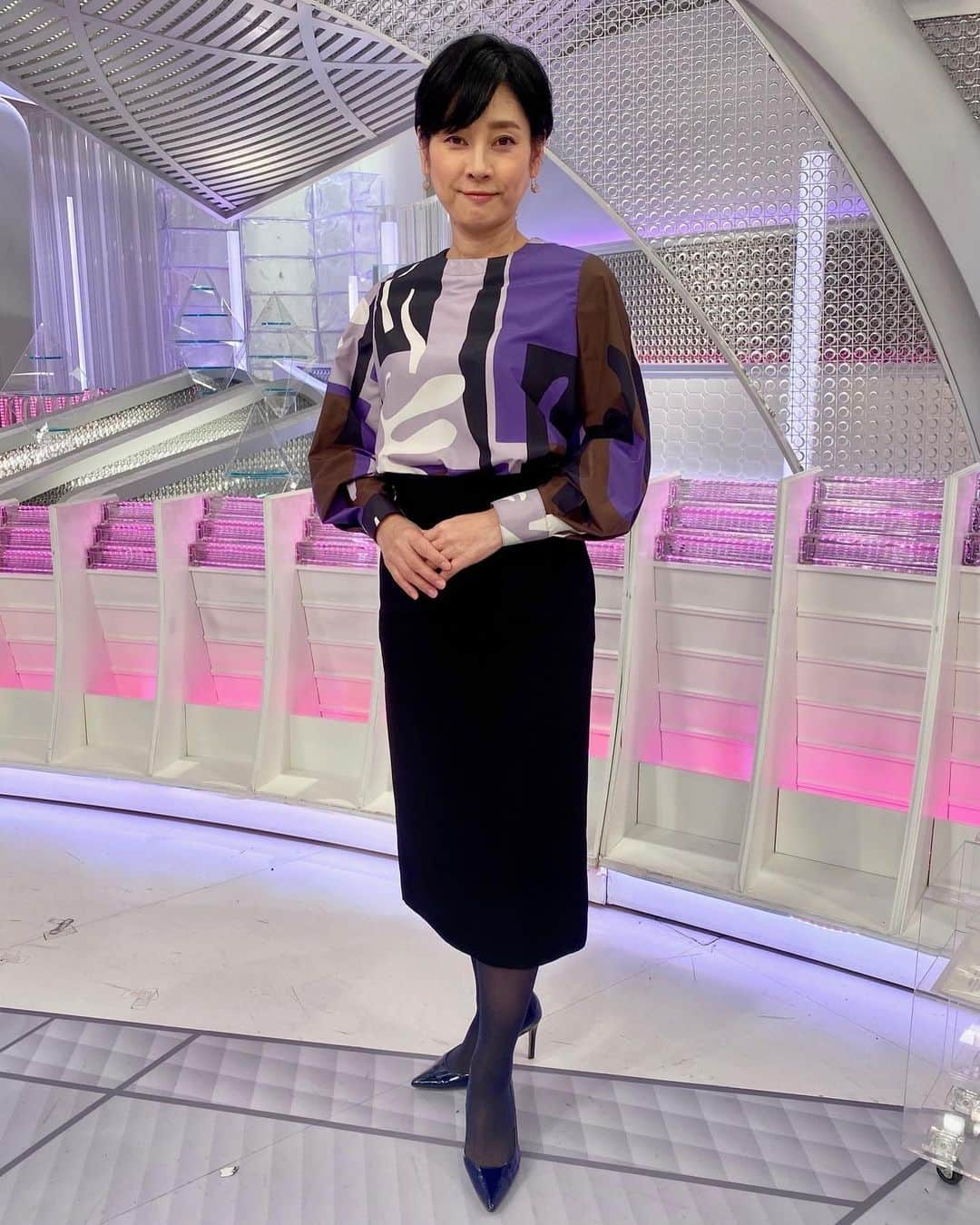 フジテレビ「Live News days」さんのインスタグラム写真 - (フジテレビ「Live News days」Instagram)「きょうは立本アナに代わり、生田アナがニュースをお伝えしました！  午後は晴れるところが多く、過ごしやすい一日になりそうです。  あすは各地で10月並みの暖かさになり、お出かけ日和です。一日の気温の変化が大きくなるので、防寒グッズを持ってお出かけください。  島田アナ BL：#Mfil @mfil_official ピアス：#lasoeur @lasoeur_jewel  #島田彩夏 #立本信吾 #安宅晃樹 #竹内友佳 #アナウンサー #フジテレビ #ライブニュースデイズ #livenewsdays #ファッション #コーディネート」11月22日 13時21分 - live_news_days