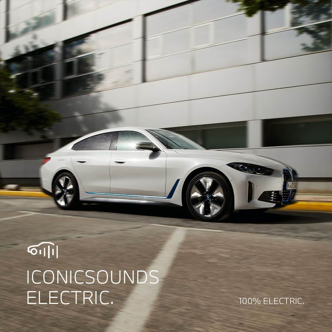 BMW Thailandのインスタグラム：「สัมผัสการขับขี่ด้วยระบบ BMW IconicSounds Electric ใน THE i4 ยนตรกรรม 100% ELECTRIC ที่จะปรับเสียงภายในห้องโดยสารตามโหมดการขับขี่ที่เลือก   #BMW #BMWTH #JOYisBMW #สุนทรียภาพแห่งการขับขี่ #THEi4 #100PERCENTELECTRIC #BMWi」