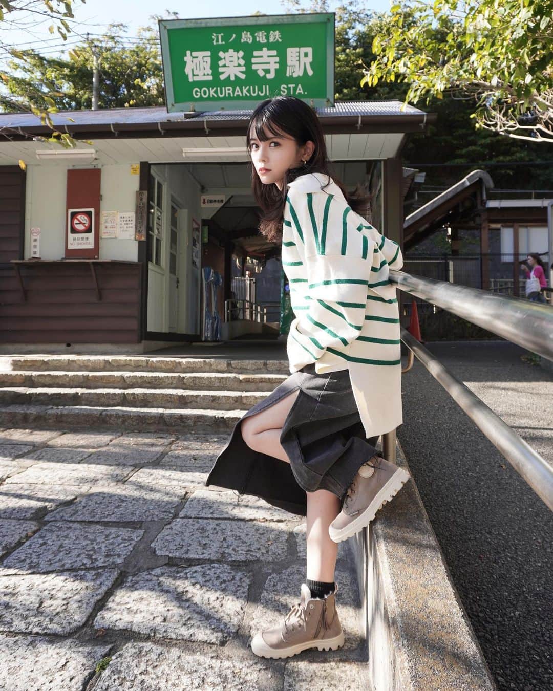 村山優香のインスタグラム：「《PR》 @palladiumjapan  @palladium   末端冷え性の自分には嬉しいもこもこ🥾🤍  #palladiumboots   #palladium   #パラディウム   #パラディウムブーツ   #防水ブーツ」