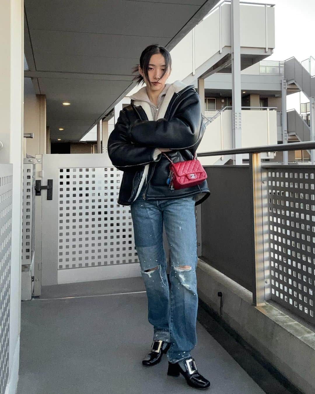 中田クルミさんのインスタグラム写真 - (中田クルミInstagram)「私服🙋‍♀️ #clm_today」11月22日 14時16分 - kurumi_nakata