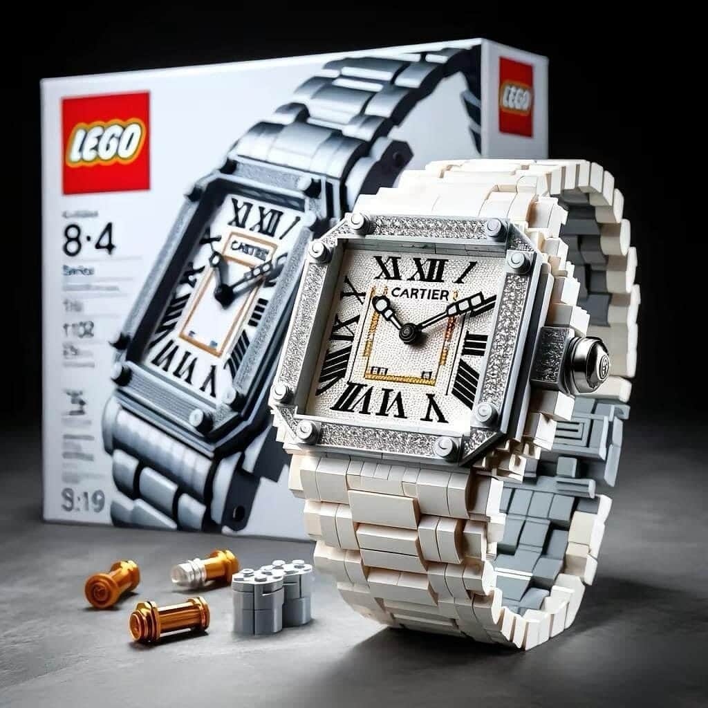 HYPEBEASTさんのインスタグラム写真 - (HYPEBEASTInstagram)「@hypetime: High-end LEGO timepieces by AI ⌚︎⁠ Photo: @vertigo1983/@misterdereloj」11月22日 6時01分 - hypebeast