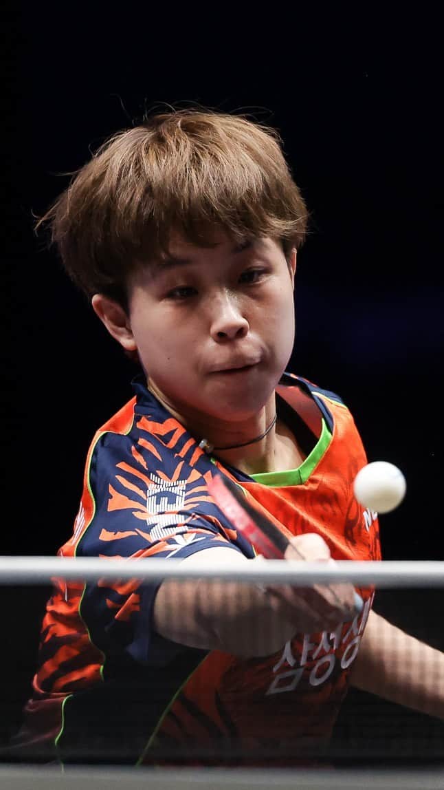 ITTF Worldのインスタグラム：「Magnificent from Joo Cheonhui 🤩  How will the Korean star fare on her #WTTFinals debut? Find out LIVE from 15 - 17 Dec 👉 bit.ly/WTTNagoyaTixENG  #WTTNagoya #TableTennis #PingPong」