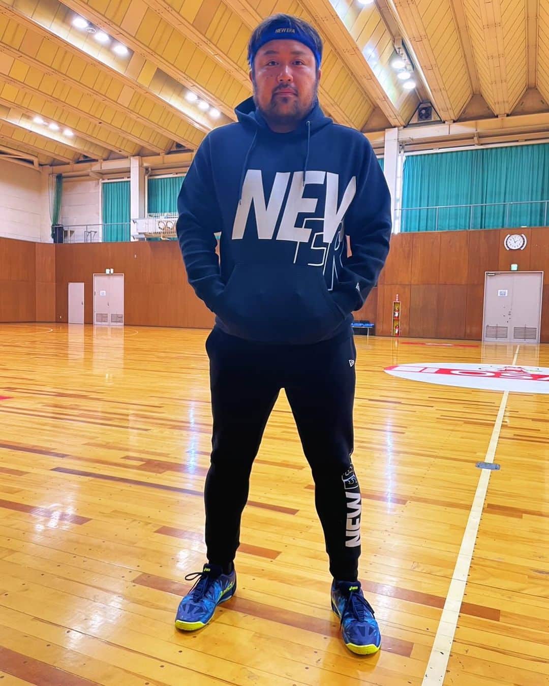 木村昌丈のインスタグラム：「new item👕 thank you as always🙇‍♂️  #newerajapan #performanceapparel#pa #trainingwear#handball#pr」