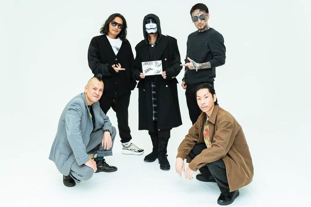 呂布カルマのインスタグラム：「今年も50+1 New Year Rock Festival 2023-2024で僕らと一緒に年越しましょÅ」