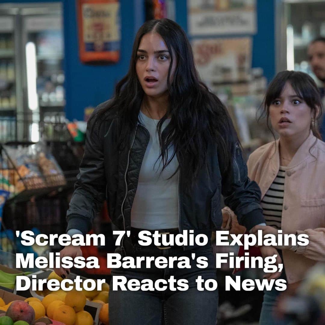 Just Jaredさんのインスタグラム写真 - (Just JaredInstagram)「The studio behind “Scream 7” confirmed that Melissa Barrera was fired from the movie and they released a statement explaining the situation. The film’s director is also reacting to the news. Read everything at the LINK IN BIO. #MelissaBarrera #Scream7 Photo: Paramount Pictures」11月22日 11時07分 - justjared