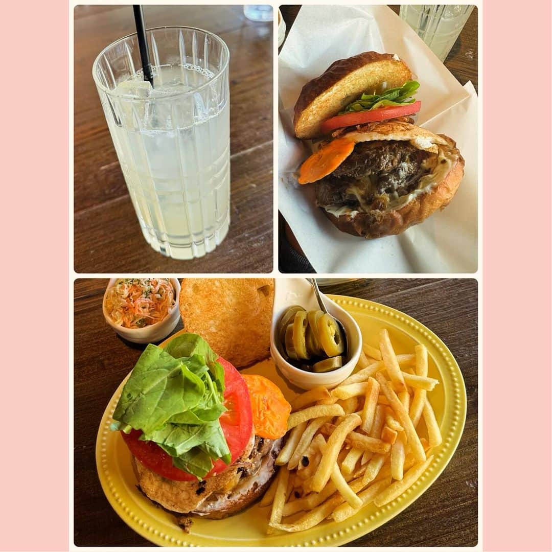 関智一のインスタグラム：「念願の潮見スキッパーズ！ 肉肉しいパティが超好み🎵 美味しかった‼︎  #ハンバーガー」