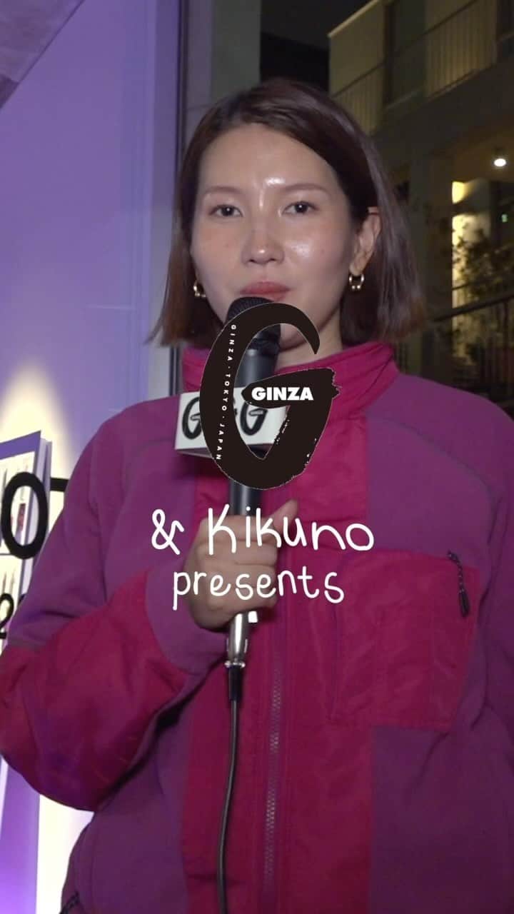 ginza magazineのインスタグラム：「新エピソード公開✌️動画連載「WISH YOU WERE HERE」vol.4は、菊乃がディレクションを手がけ、今季デビューしたばかりの新ブランド @marmot_capital のローンチパーティーへ。動画はGINZAのYoutubeで公開中🎥  #GINZA #ginzamagazine #wywh #wishyouwerehere #MARMOT #MARMOTCAPITAL #KIKUNO」