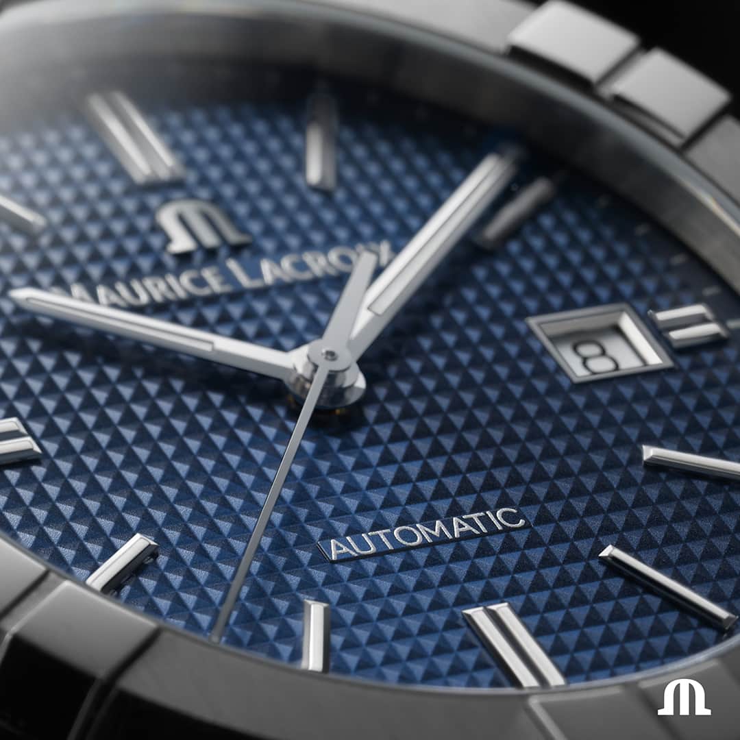 モーリスラクロアのインスタグラム：「Make a bold statement with the #AIKON Automatic Date 42mm – where urban spirit meets bold aesthetic. #BeYourAIKON #YourTimeIsNow #PulseOfTheCity」