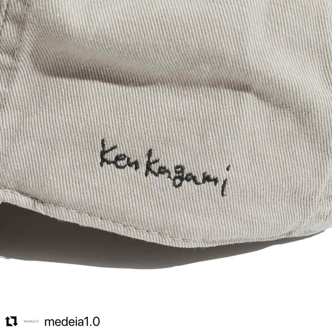 KEN KAGAMIさんのインスタグラム写真 - (KEN KAGAMIInstagram)「#Repost @medeia1.0 with @use.repost ・・・ information  POP UP STORE @nadiff_apart_  Collaboration with @kenkagami   【12/8(Fri)〜12/24(Sun)】  Graphic : @kenkagami   item : KC001 size : F color : BEIGE,BLACK price : JPY5,500(tax in)  #medeia #medeia1.0 #medeia2.0」11月22日 13時00分 - kenkagami