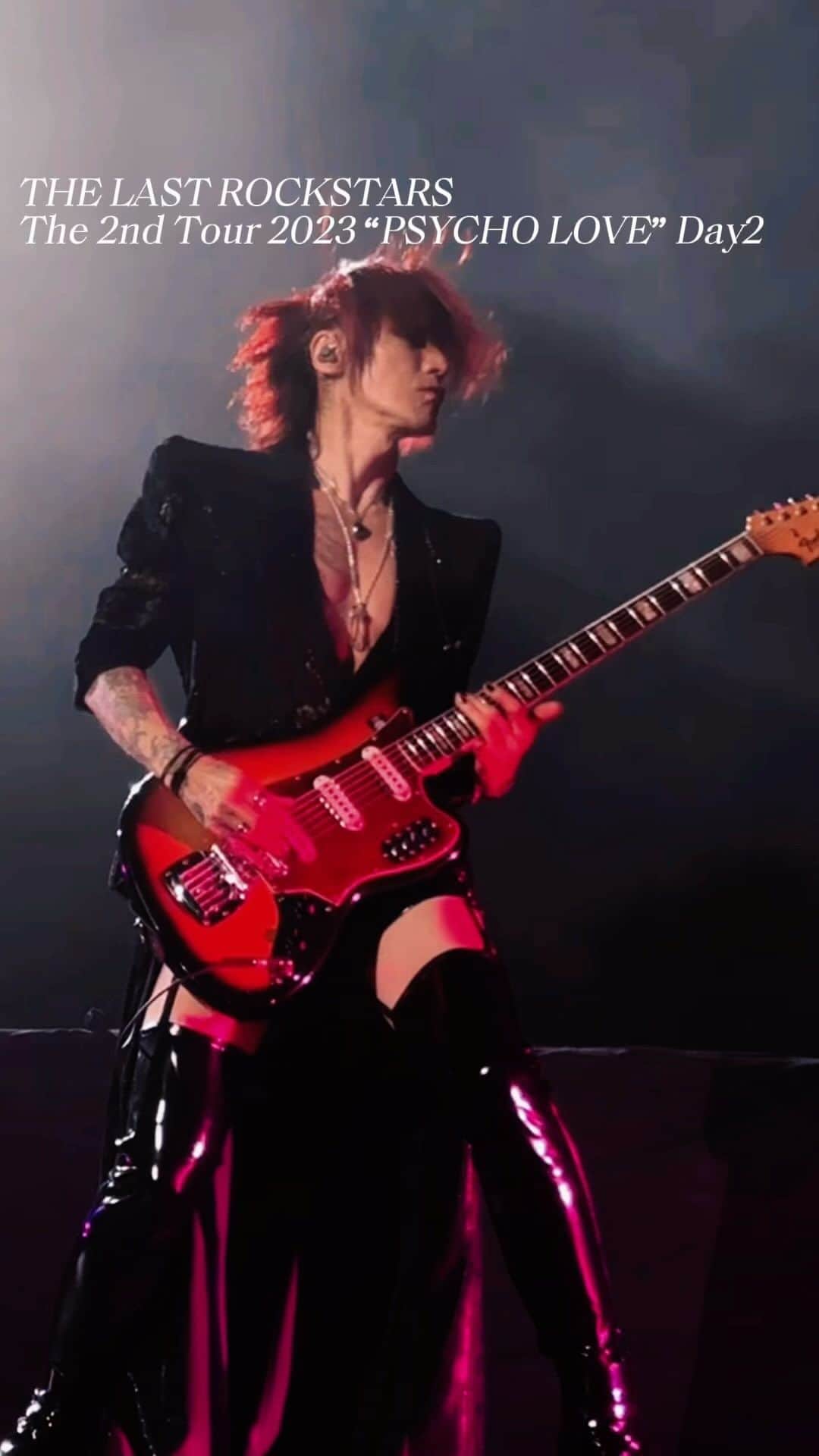 SUGIZOのインスタグラム：「THE LAST ROCKSTARS The 2nd Tour 2023 “PSYCHO LOVE” Day2 Thank you for coming tonight.  明日の最終日も楽しみましょう！  #SUGIZO #YOSHIKI #HYDE #MIYAVI #THELASTROCKSTARS #TLRS #PSYCHOLOVE #有明アリーナ @thelastrockstars」