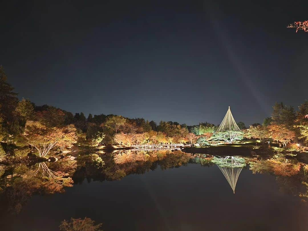 花咲ゆき美さんのインスタグラム写真 - (花咲ゆき美Instagram)「昭和記念公園【秋の夜散歩2023】のつづき～」11月22日 22時56分 - yukimi0774