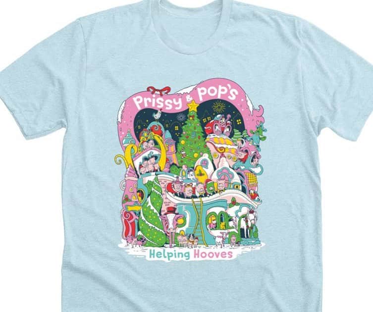 Priscilla and Poppletonさんのインスタグラム写真 - (Priscilla and PoppletonInstagram)「🎄ONLY ONE MORE WEEK🎄…Have you seen our holiday design inspired by our Grinchmas/Pigmas photo? Silly Pop is the Grinch. This design is available on tees, hoodies, sweatshirts and more with each style coming in a variety of colors (youth sizes available, too). Swipe through to see a small sample of what’s available and click the ⭐️LINK IN OUR BIO⭐️ to shop.   The best part about purchasing one is that the proceeds go to our 501c3 non-profit animal rescue so you will be helping our rescued farm friends over @prissyandpops_helpinghooves or in this case Prissy and Pop’s Helping Hoove-ville (see what I did there). They are only available for one more week to make sure you get them in time to wear them before Christmas. They make great gifts, too! ThOINKs for your support! Let us know what you think of the design below.🐷🎄 #grinchmas #pigmas #prissyandpopshelpinghooves #PrissyandPop」11月22日 23時13分 - prissy_pig