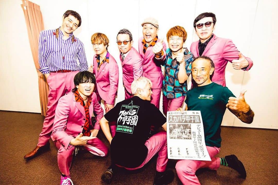 青木カズローのインスタグラム：「東京スカパラダイスオーケストラ、ホールツアー神戸公演殺影完了。 久しぶり、めちゃ楽しかったあ。 #写殺」