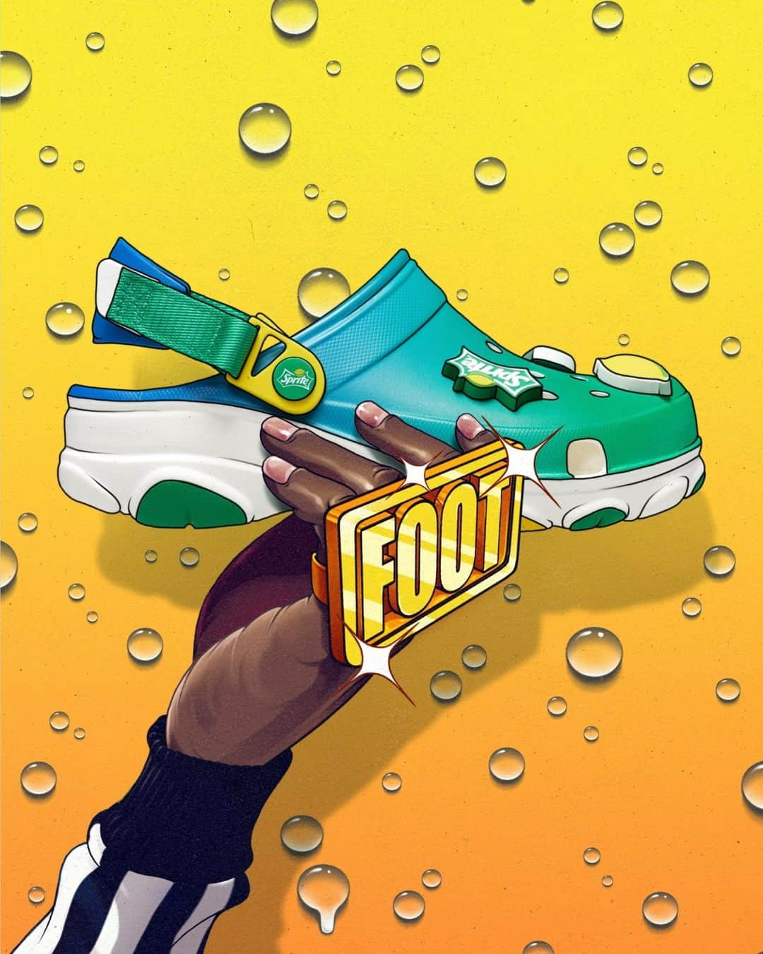 Foot Lockerさんのインスタグラム写真 - (Foot LockerInstagram)「A refreshing take 🥤  Crocs x Coca-Cola is now available online.  🎨 : @chrisbmurray」11月23日 0時00分 - footlocker