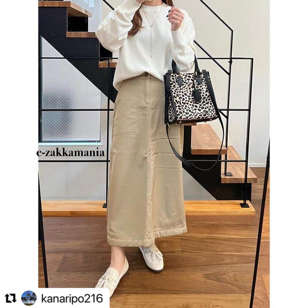 R_fashionさんのインスタグラム写真 - (R_fashionInstagram)「@kanaripo216 様にご紹介いただきました🌟 ありがとうございます！  -----  #Repost @kanaripo216 with @use.repost ・・・ 今日のコーデ𓇼 ・ 昨日のコーデ💦 ・ 裏地がボアであったかい @ezakkamania_stores のスカート✨ 素足でもボアだからあったかい！ これ真冬の公園でも穿ける👍 ポケットも可愛い💕 @rakutenichiba.fashion  @ezakkamania_stores ・ 昨日は昼間あったかかったですね✨ 明日もあったかそうでお出かけ日和かな〜♪ ・ ・ tops#uniqlo #プレミアムラムクルーネックセーター  skrit#ezakkamaniastores  shoes#zara  bag#perenne ・ ◆防風ボアスカート ¥4,990✨ ・ ・ #楽天コーデ #pr #イーザッカマニアストアーズ #イーザッカマニア  #今日のコーデ #コーディネート #ママコーデ #シンプルコーデ #着まわしコーデ #大人カジュアル #ootd #coordinate #mamagirl #mineby3mootd partegram #ザラ #ザラジョ #ユニクロ #uniqlo2023fw #ユニクロコーデ #ペレンネ  ─────────────────────  いつも投稿をご覧いただきありがとうございます！ 楽天市場ファッションアカウントでは 最新トレンドや新作アイテムを更新中📷 #楽天コーデ をつけて投稿すると記事やSNSで紹介されるかも…✨  人気アイテムやセール情報もいち早くお届け♪ いいね・フォローお待ちしてます♡ ▼▼▼ @rakutenichiba.fashion  ─────────────────────」11月22日 15時01分 - rakutenichiba.fashion