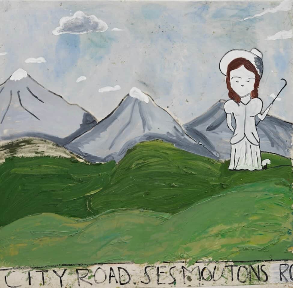 ローラ・ベイリーのインスタグラム：「Rose Wylie  City Road  1999」