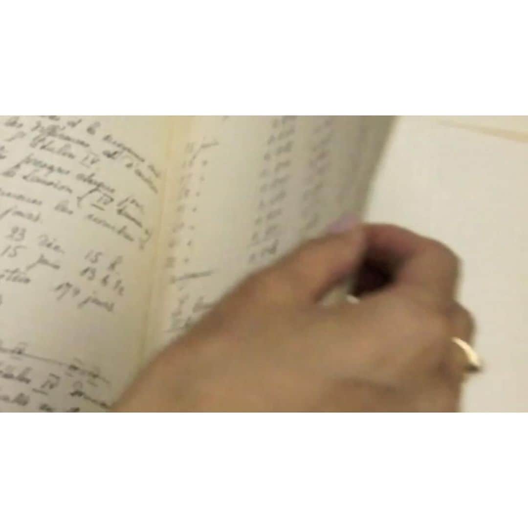 小林エリカのインスタグラム：「notebook of Marie Curie 1919-1933  Meisei University Library, Tokyo, Japan 2013  (C)Erika Kobayashi and Yutaka Kikutake Gallery   #mariecurie #erikakobayashi」