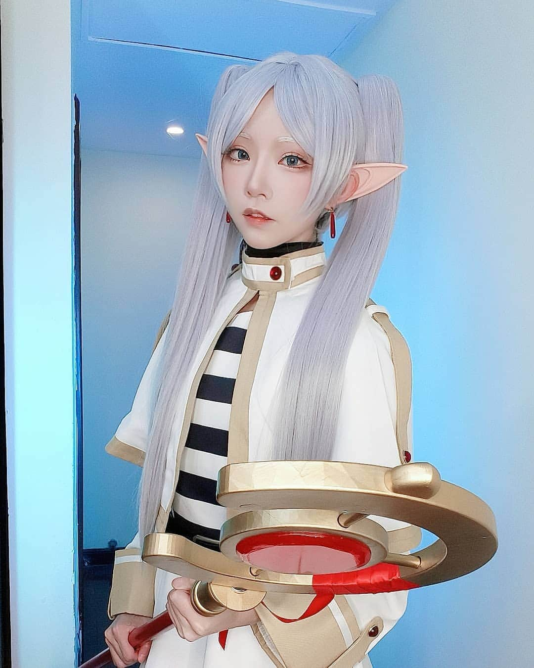 綺太郎のインスタグラム：「#葬送のフリーレン #cosplay」