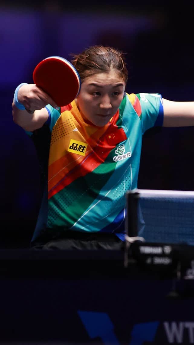 ITTF Worldのインスタグラム：「Check out this sublime rally between Chen Meng and Sun Yingsha 🤯  Stay tuned for a tantalising possible rematch at the upcoming #WTTNagoya, happening from 15 - 17 Dec ⏳  #WTTFinals #PingPong #TableTennis」