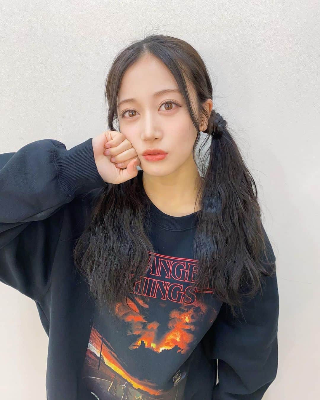 川上千尋のインスタグラム：「STRANGER THINGS🥞❤️‍🔥  ほんまにすき🤦🏻‍♀️  みんなが好きなドラマは？？  #strangerthings #gu  #netflix」