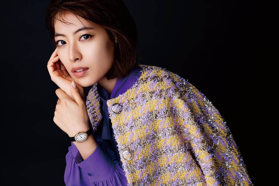 瀧本美織のインスタグラム：「.  #オルロジュリー  #cartier   #watch   #PR」