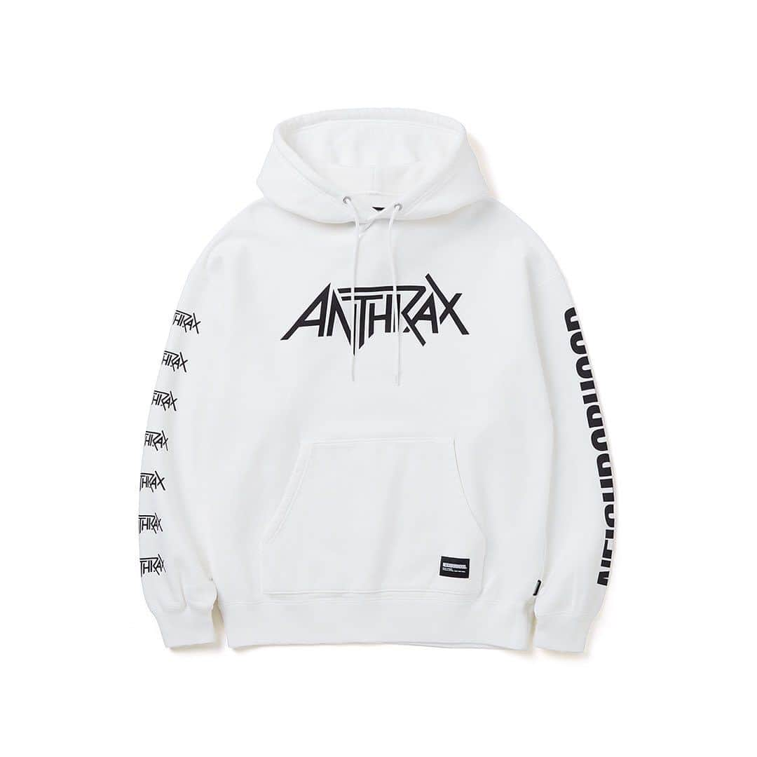 ネイバーフッドのインスタグラム：「⁡ NH X ANTHRAX . SWEATPARKA LS-2 // NOV.23 // ⁡ @anthrax #nbhd #neighborhood #anthrax ⁡ © 2023 Anthrax ______________________________________ ⁡ *本製品のお取り扱い内容については店舗によって異なりますので、弊社WEBサイトのDEALERSより最寄り店舗へ直接お問い合わせ下さい。 ⁡ *Releases vary by region. Please contact your local store directly as shown on the DEALERS section of our website.」