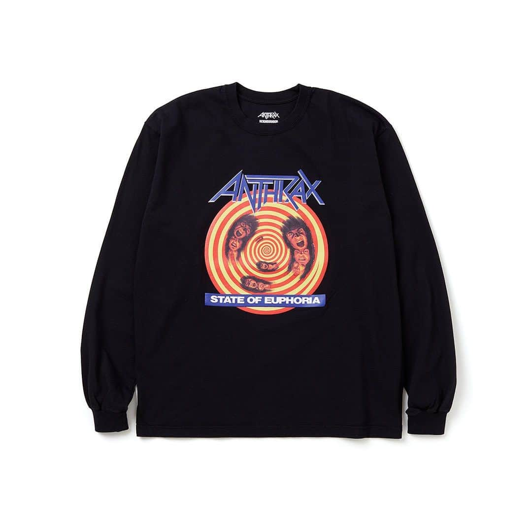 ネイバーフッドのインスタグラム：「⁡ NH X ANTHRAX . TEE LS-1 // NOV.23 // ⁡ @anthrax #nbhd #neighborhood #anthrax ⁡ © 2023 Anthrax ______________________________________ ⁡ *本製品のお取り扱い内容については店舗によって異なりますので、弊社WEBサイトのDEALERSより最寄り店舗へ直接お問い合わせ下さい。 ⁡ *Releases vary by region. Please contact your local store directly as shown on the DEALERS section of our website.」