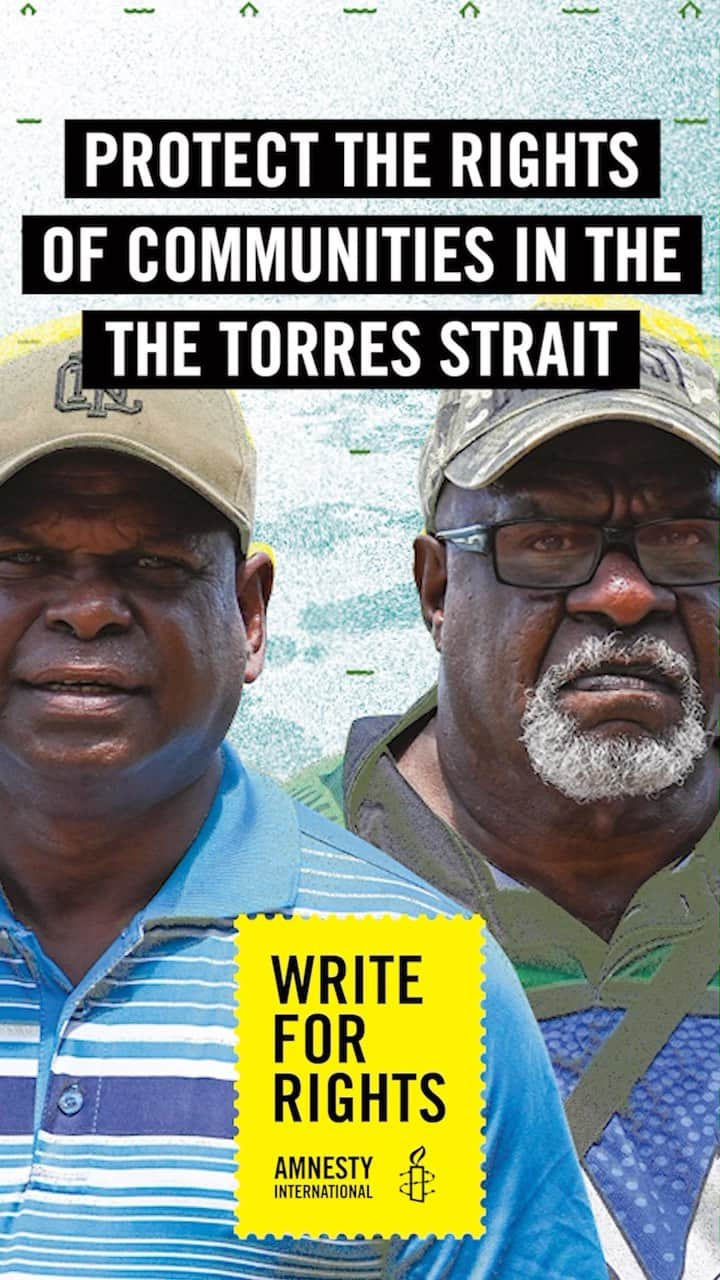 グレタ・トゥーンベリのインスタグラム：「➡️ Uncle Pabai and Uncle Paul are indigenous leaders of the Maluyligal Nation and they are taking the Australian government to court to protect their ancestral lands and way of life from climate change ✊  ➡️ Join them in solidarity and urge the Australian Prime Minister to take climate action through Amnesty International’s global #Write4Rights campaign. Sign the petition via link in bio.  #W4R23 ✍️」