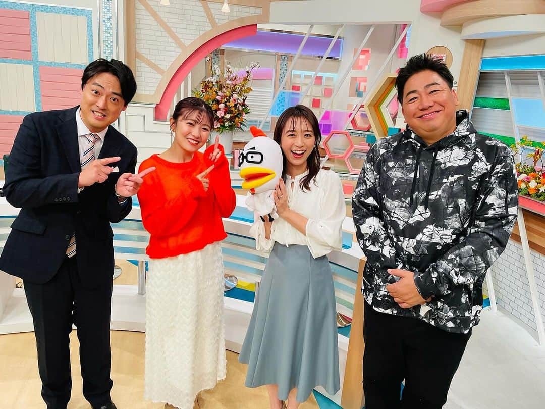 福岡放送「バリはやッ!」さんのインスタグラム写真 - (福岡放送「バリはやッ!」Instagram)「🌟川原さんにも会えたッ🌟  前日はお仕事により不在で パネルだった川原さんとも 無事会えてパシャリ📷✨  舞さんほんとにありがとうございました＾＾ ゆっくり休んでくださいね♪  #バリはやッ#バリはや #バリはやッzip #FBS #福岡放送 #伊藤舞アナウンサー」11月23日 0時20分 - barihaya