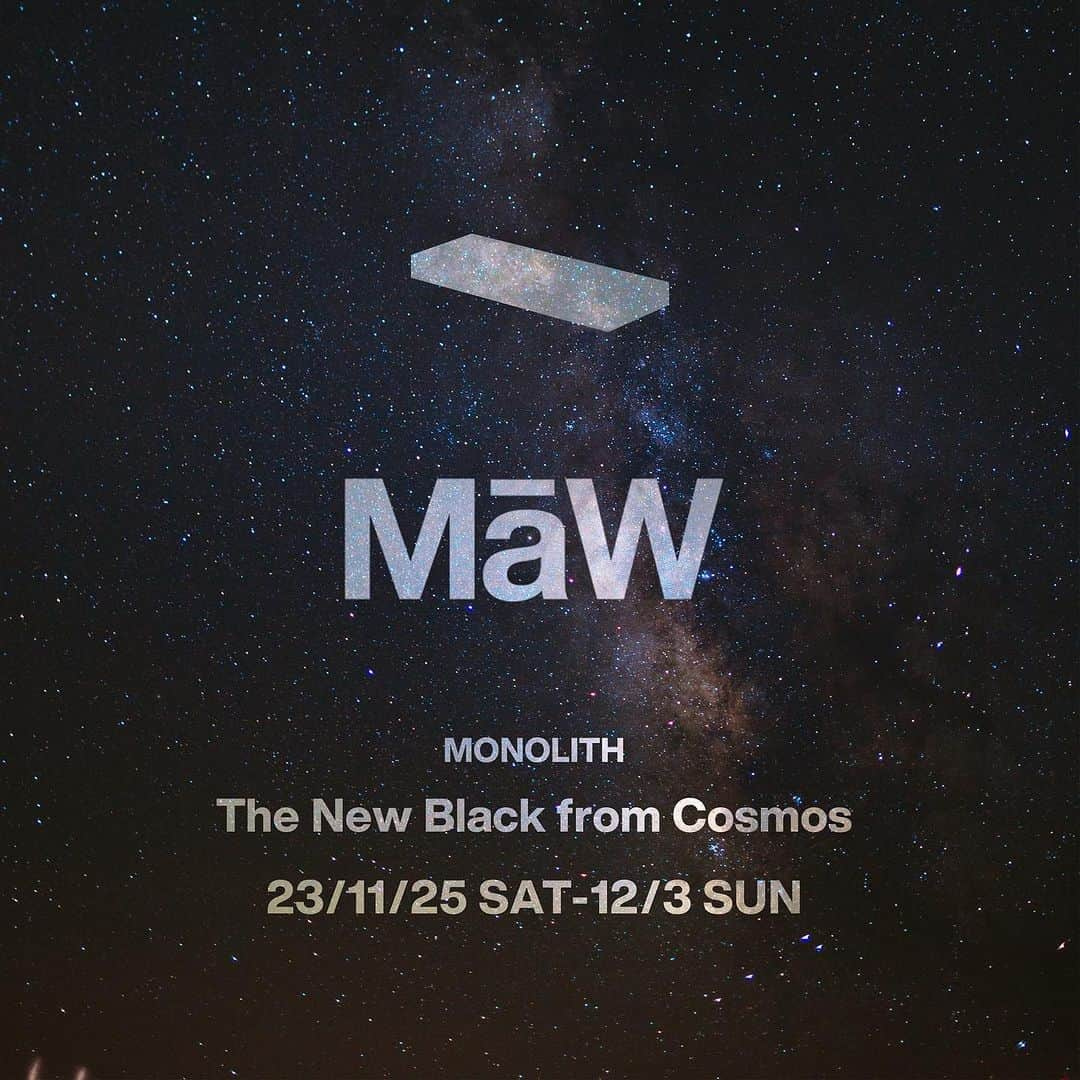 MāWさんのインスタグラム写真 - (MāWInstagram)「.  「The New Black from Cosmos」  MaWにてPOP-UPイベントを開催  期間中は通常お取り扱いのないアイテムも含めた豊富なラインナップに加え、 この11月に新たにローンチしたPRO Newカラー「CosmoniteBlack」もご覧いただけます。  MONOLITHを税抜15,000円以上お買い上げの方にノベルティとしてオリジナルミニポーチをプレゼントします。 ※数量限定・なくなり次第終了となります。  詳細に関しては開催店舗までお問い合わせください。  @maw_sapporo  期間: 2023.11.25(土) - 12.03(日) 場所: #MaW 所在地: 〒060-0062北海道札幌市中央区南2条西5丁目31 Alpha2-5 1F TEL: 011-271-0505  #mawsapporo #MaW #MONOLITH #monolith #monolithpack #monolithcosmoniteblack #cosmoniteblack #モノリス #モノリスパック #このバッグは必要か」11月22日 19時04分 - maw_sapporo