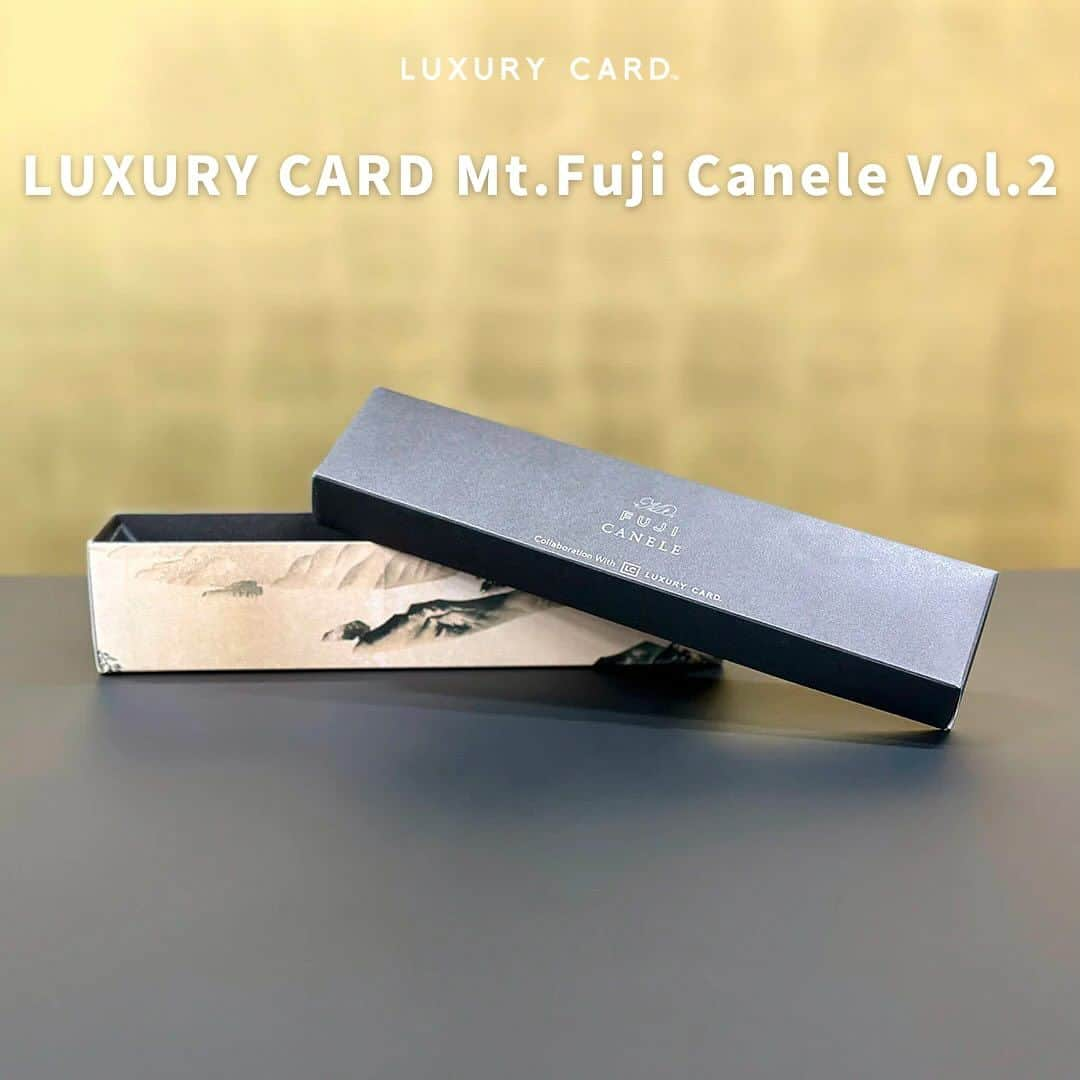 Luxury Card Japanさんのインスタグラム写真 - (Luxury Card JapanInstagram)「【豪華3社スペシャルコラボレーションの富士山カヌレ第二弾🎉】  今回は...  ・日本国内のレストランやシェフ、生産者とコラボレートする住所非公開のレストラン「atirom Tokyo」  ・フランスの日本酒コンクール「Kura Master」金賞受賞の銘酒「七本鎗」  とコラボしさらに特別な「富士山カヌレ 第二弾」が誕生。  パッケージには第一弾に続き、東京国立近代美術館所蔵・横山大観の絵画「生々流転」を起用🎨 限定150箱&先着順ですので、ご購入はお早めに！  ▶ラグジュアリーカードについてもっと知りたい方は @luxurycardjapan のプロフィールリンクからご覧いただけます。 期間限定優待やトラベル・ダイニング・ライフスタイル優待を随時更新中！  #富士山カヌレ  #atiromtokyo  #七本鎗  #冨田酒造  #日本酒 #金賞受賞酒  #酒粕  #カヌレ #カヌレ好き  #スイーツ #おすすめスイーツ  #スイーツ巡り  #カヌレ作り  #カヌレ部  #お土産スイーツ  #人気スイーツ  #横山大観 #生々流転  #コラボ商品 #コラボレーション  #住所非公開  #住所非公開のお店  #kuramaster  #canele  #ラグジュアリーカード」11月22日 19時05分 - luxurycardjapan