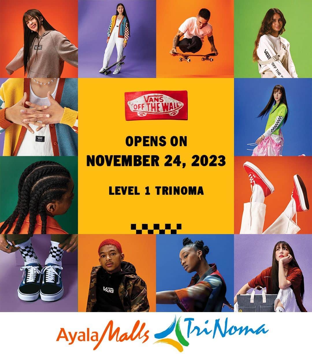 Vans Philippinesのインスタグラム：「Roll thru our fresh spot at Ayala Malls, Trinoma! We're bout to mix things up with Vans tote bag custom collabs, teamin' up with @dripbyphiloscopic  Get ready to bounce when our DJ's drop the beats on November 24!   See you there, Fam!   #VansPHxTrinoma」